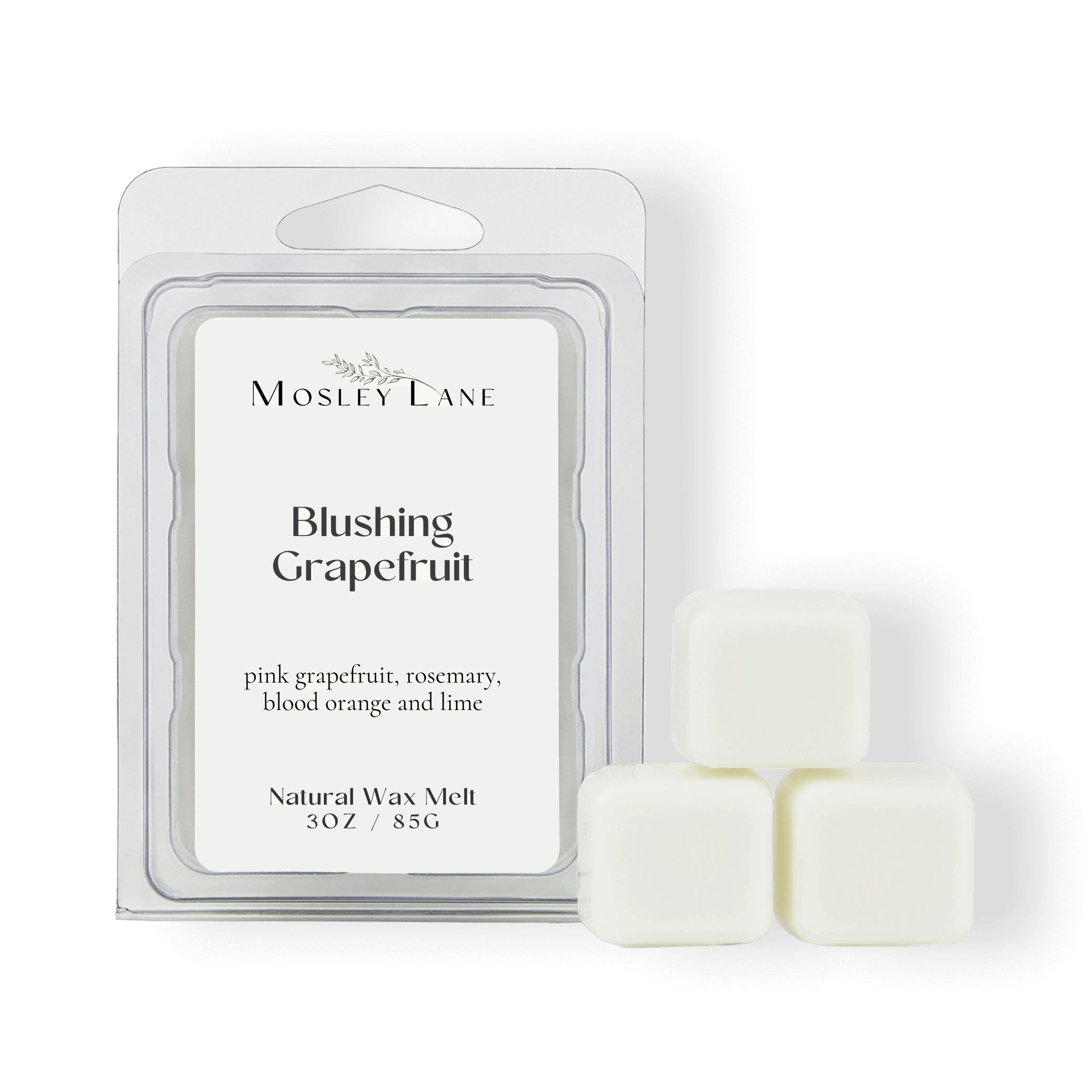 Blushing Grapefruit · Coconut & Soy Brick Melt