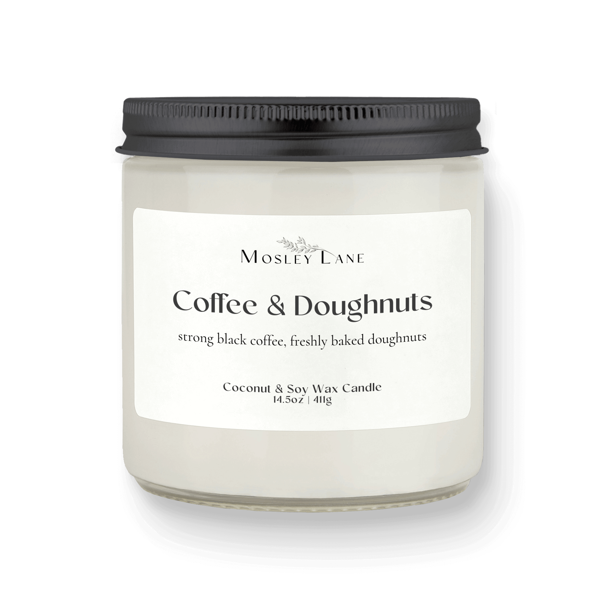 Coffee & Doughnuts · Studio · Coconut & Soy Candle