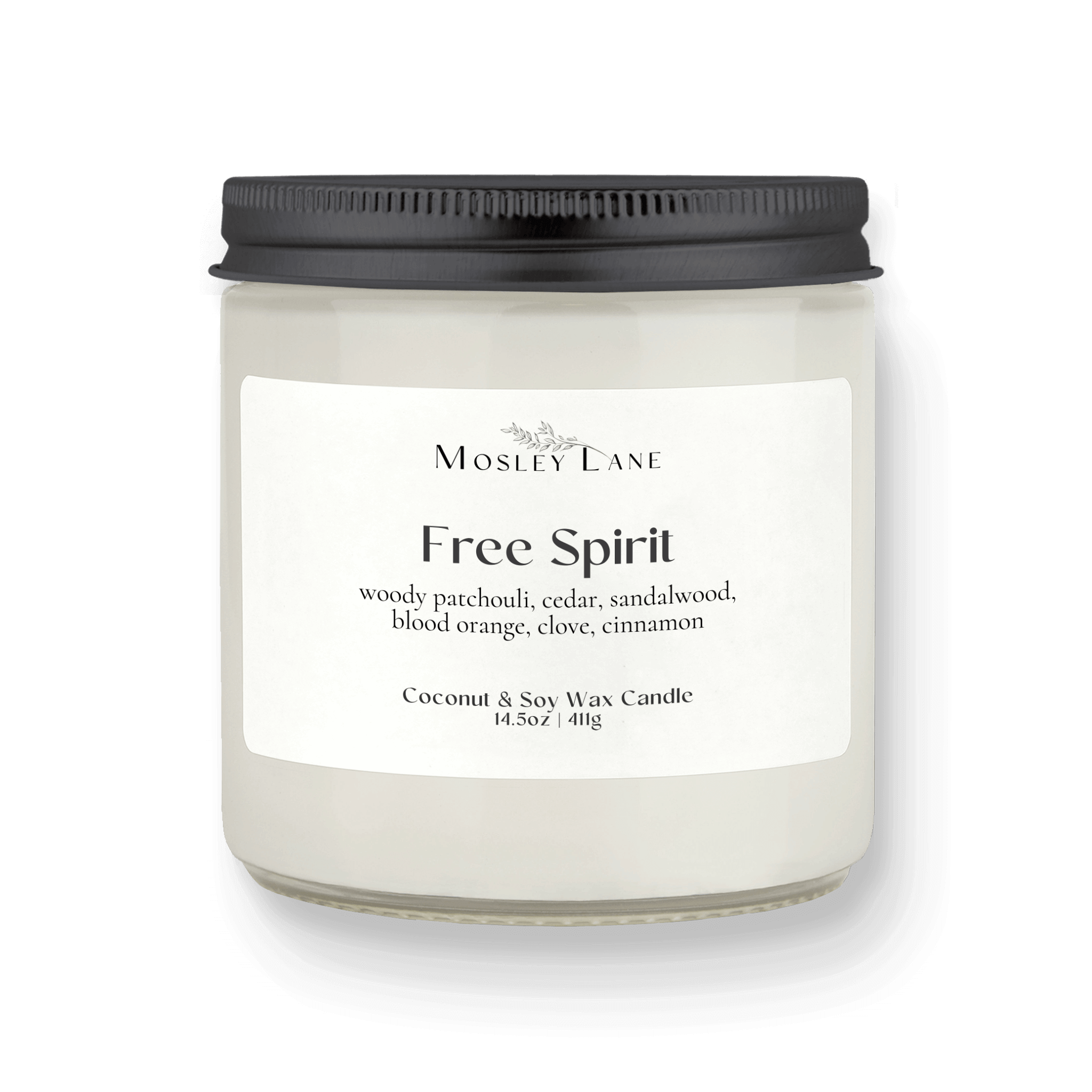 Free Spirit · Studio · Coconut & Soy Candle