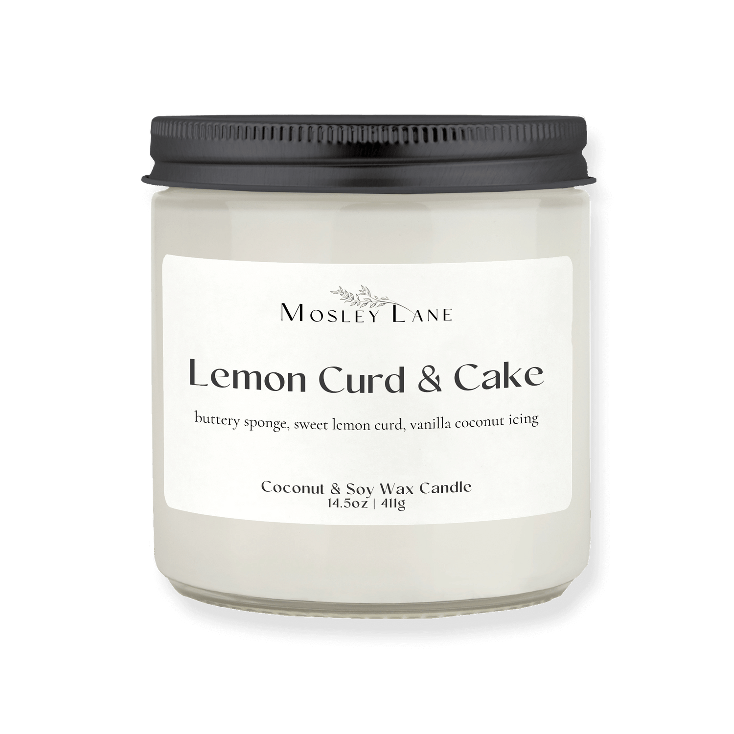Lemon Curd & Cake · Studio · Coconut & Soy Candle