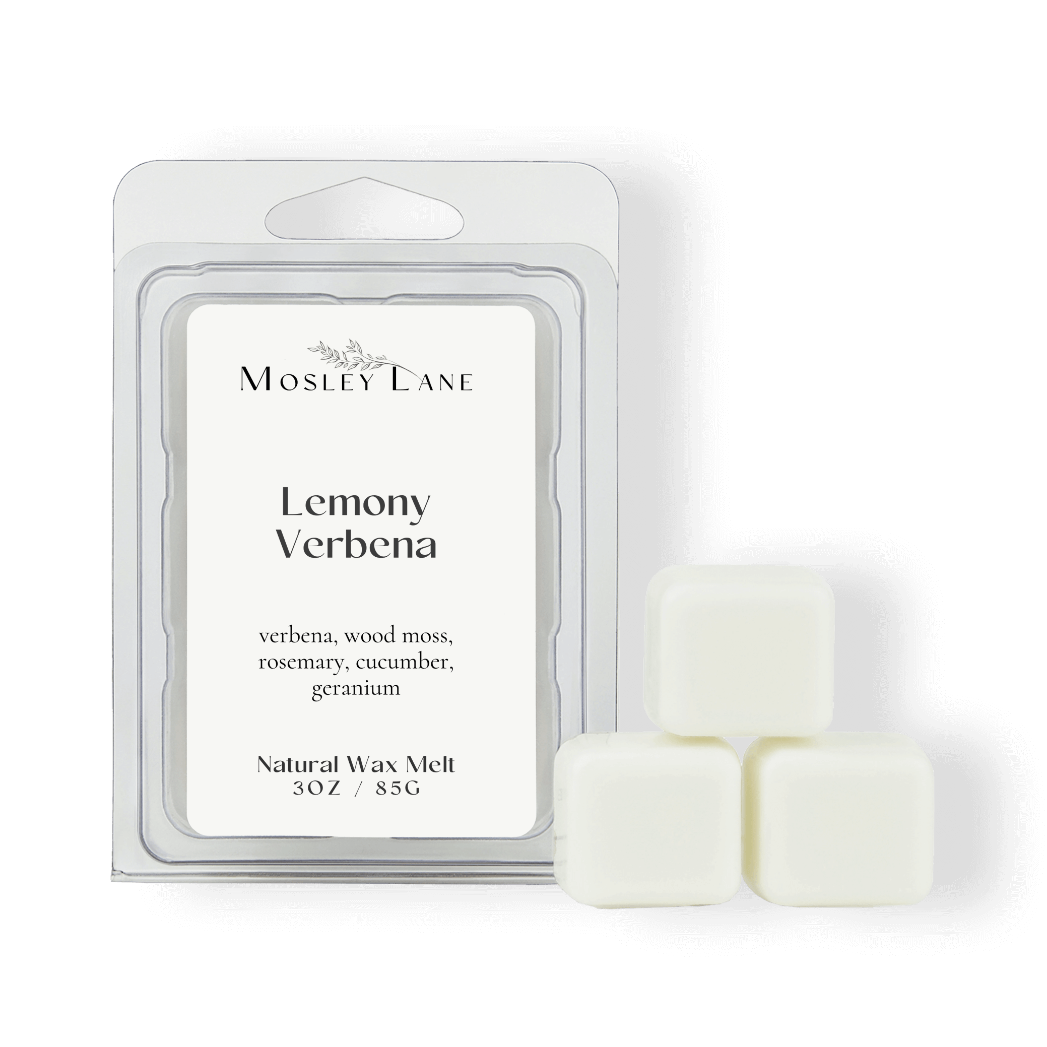 Lemony Verbena · Coconut & Soy Brick Melt