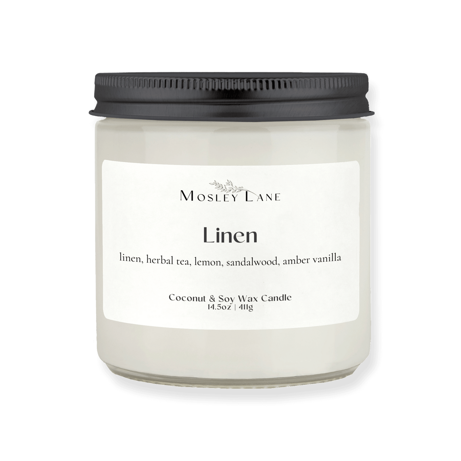 Linen · Studio · Coconut & Soy Candle