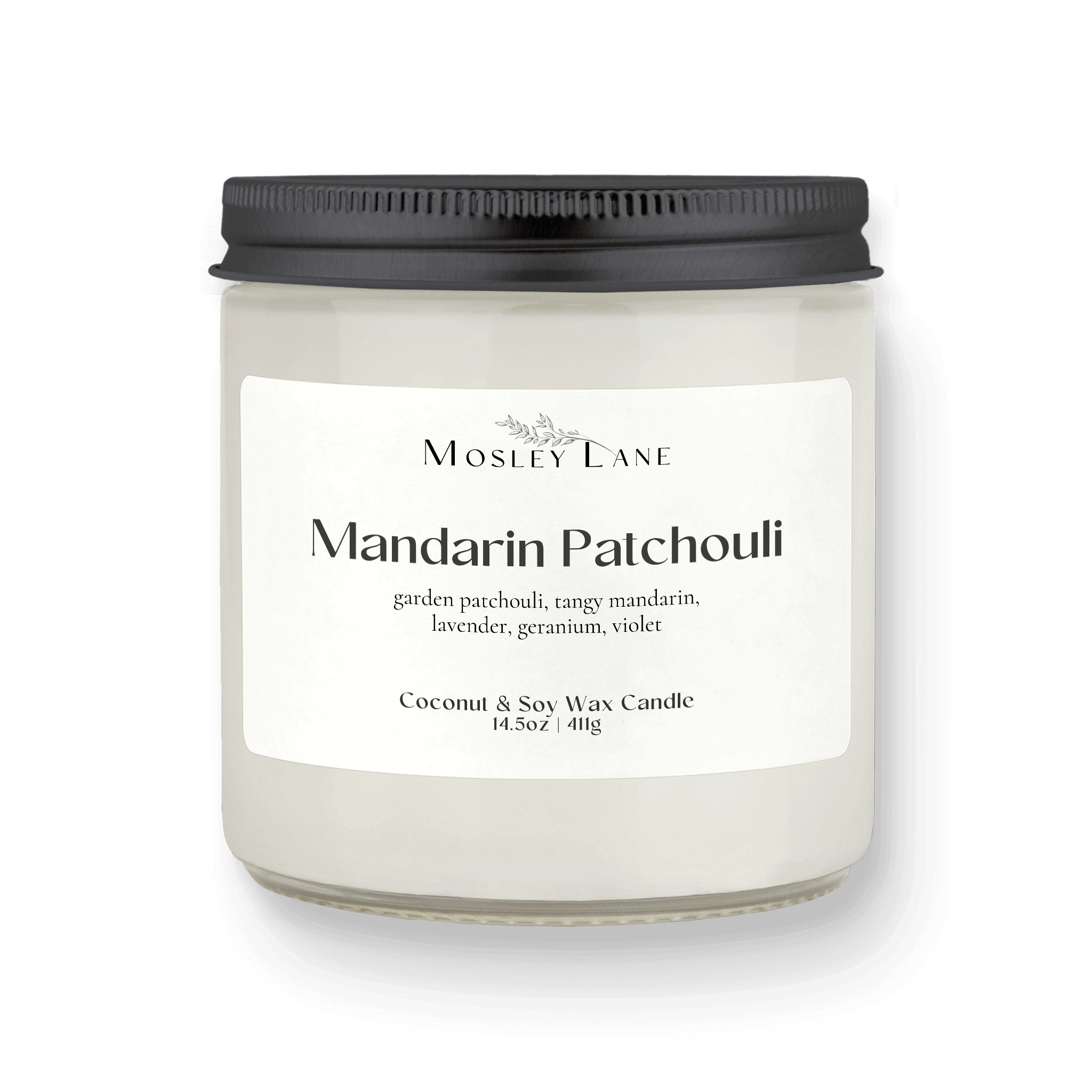 Mandarin Patchouli · Studio · Coconut & Soy Candle