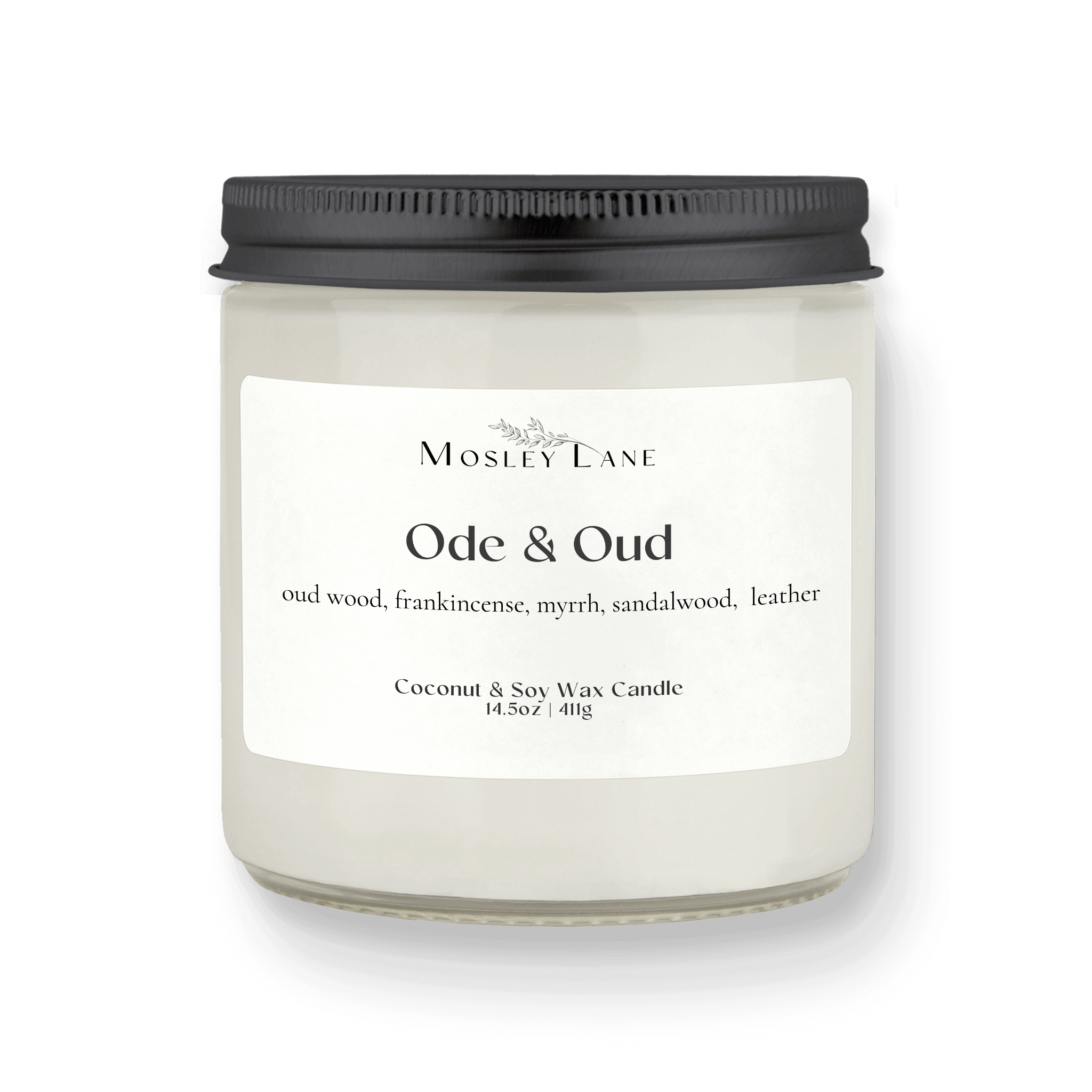 Ode & Oud · Studio · Coconut & Soy Candle