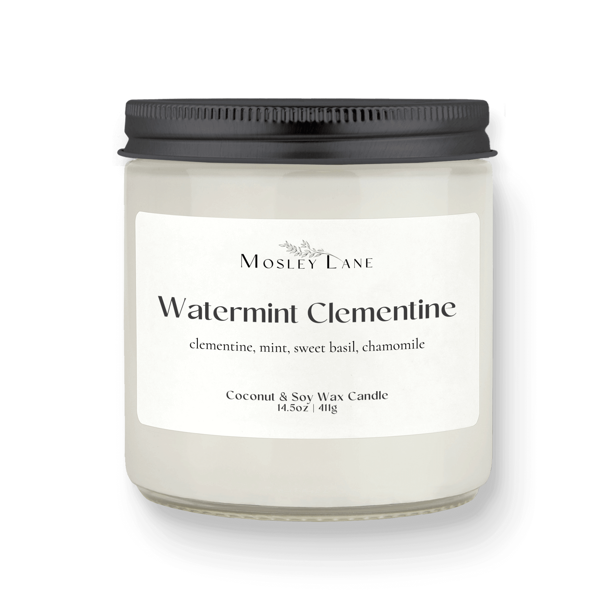 Watermint Clementine · Studio · Coconut & Soy Candle