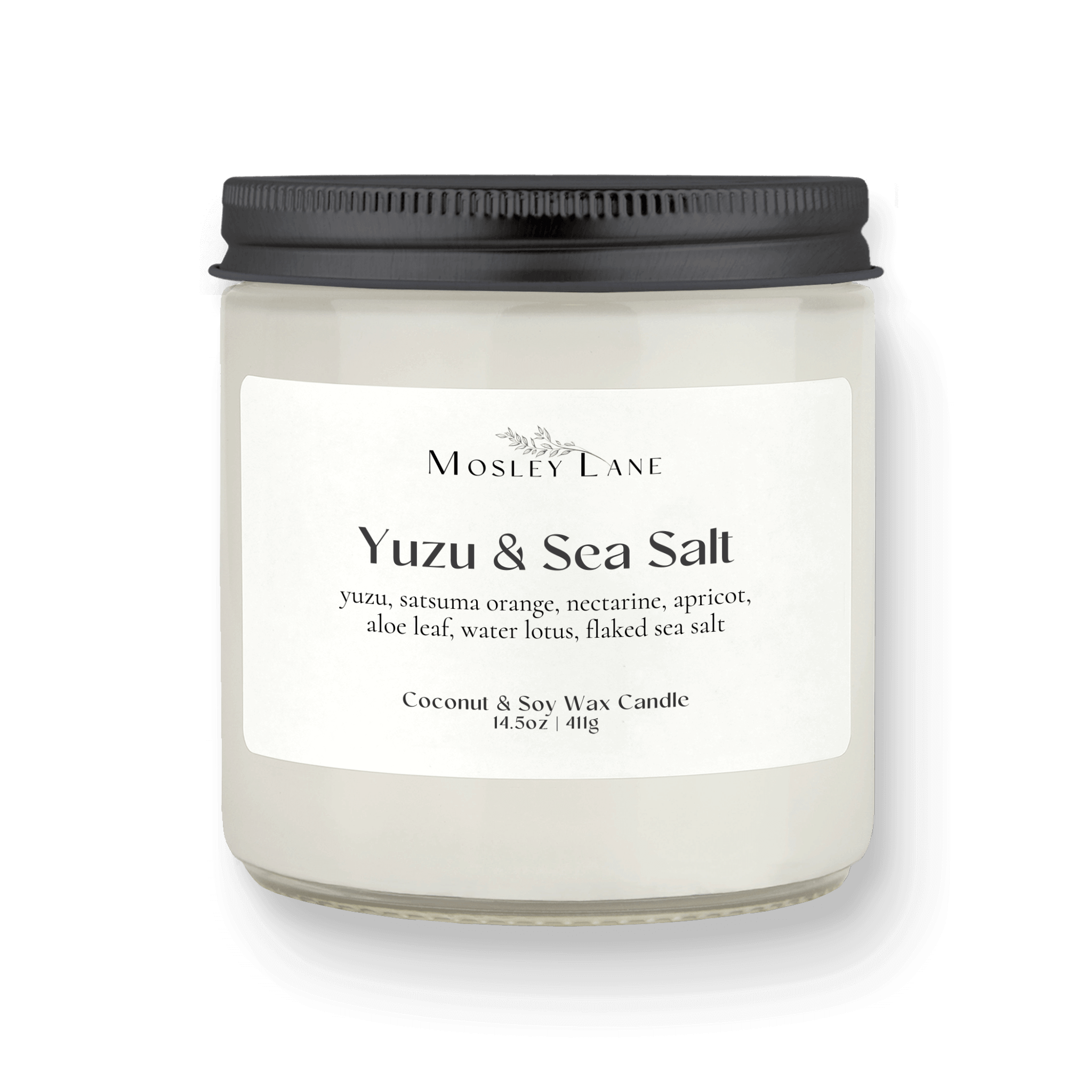 Yuzu & Sea Salt · Studio · Coconut & Soy Candle