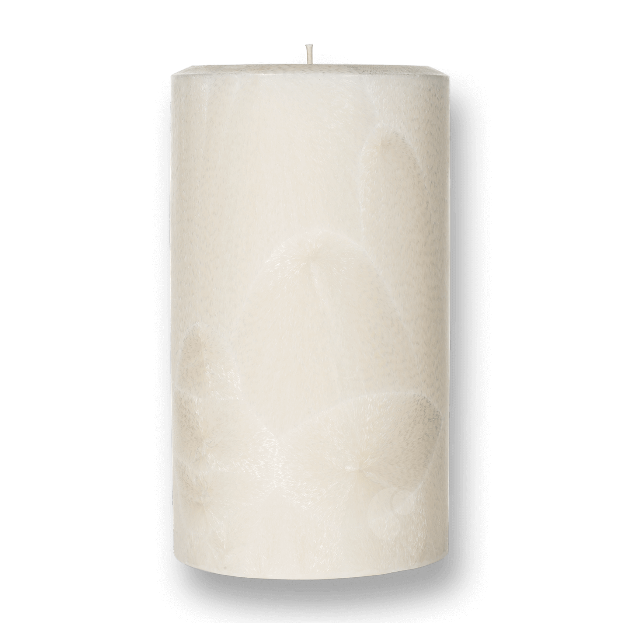 3&quot; x 6&quot; - Palm Pillar Candle - Natural Wax Pillar - 22oz