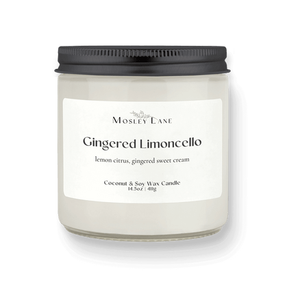 Gingered Limoncello · Studio · Coconut &amp; Soy Candle