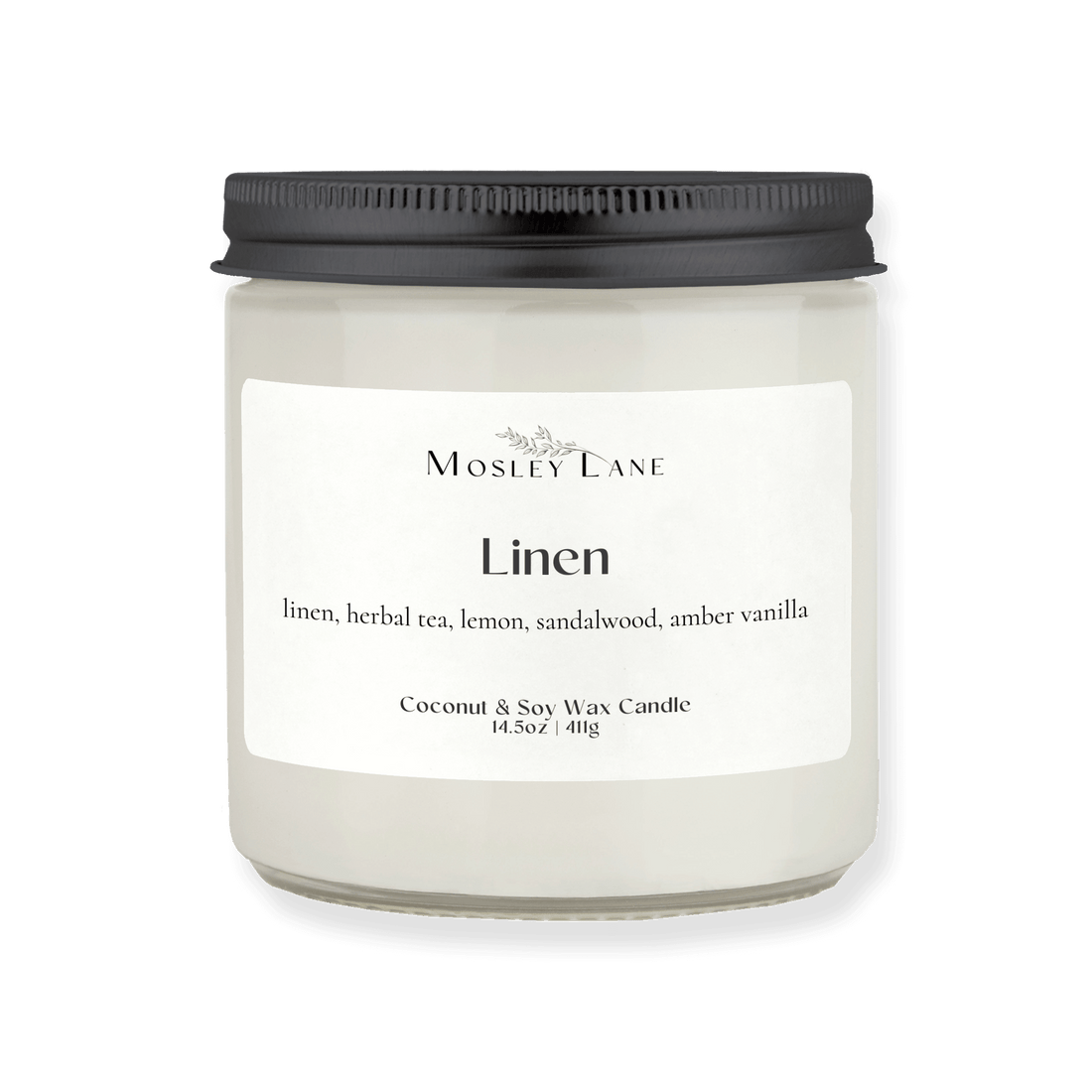 Linen · Studio · Coconut & Soy Candle