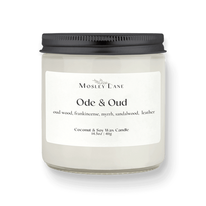 Ode &amp; Oud · Studio · Coconut &amp; Soy Candle