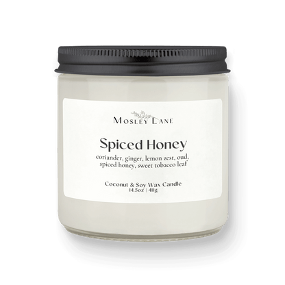 Spiced Honey · Studio · Coconut &amp; Soy Candle