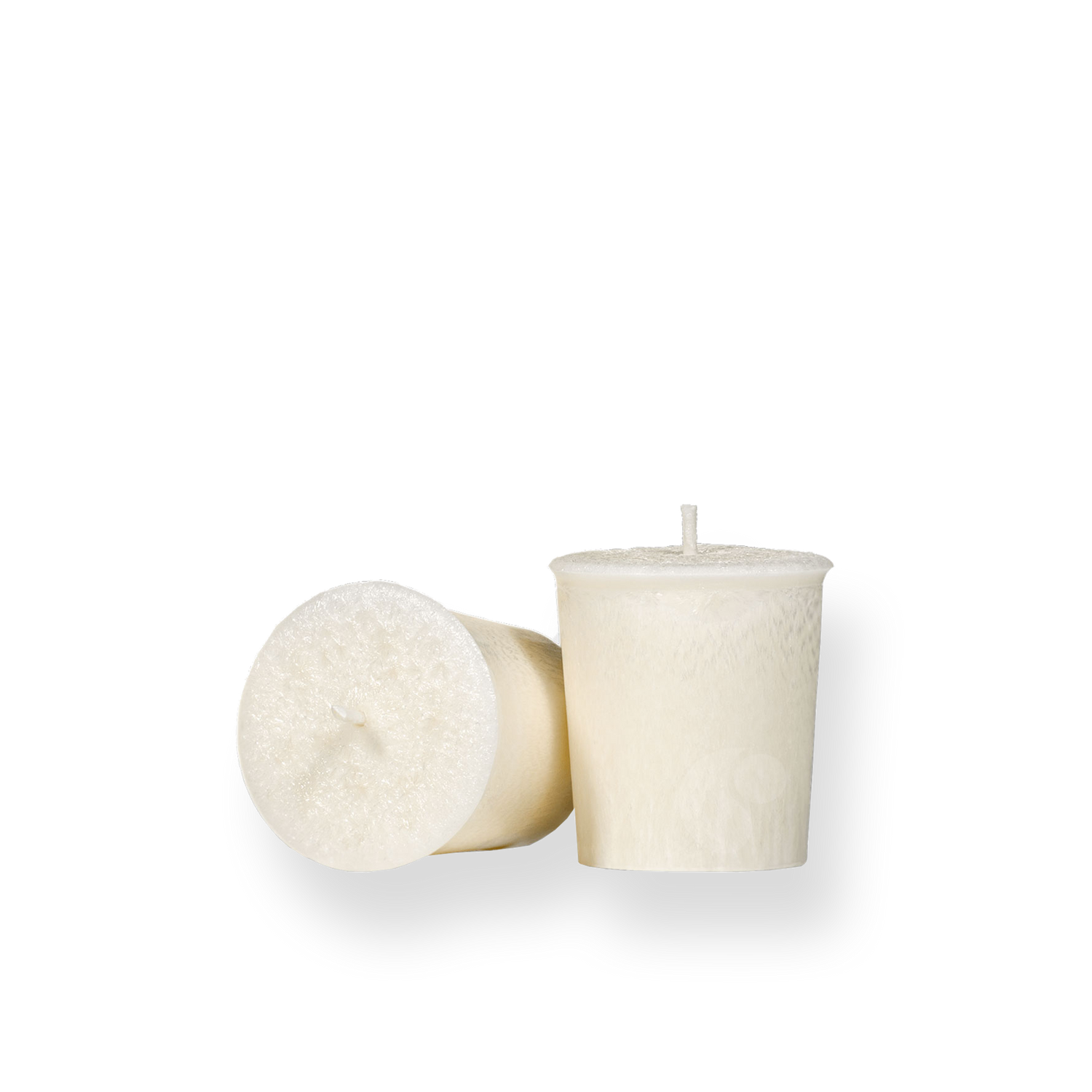 Feathered Palm Votive Candle - Set of Two