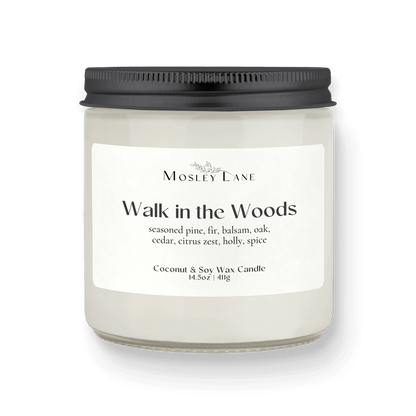 Walk in the Woods · Studio · Coconut &amp; Soy Candle