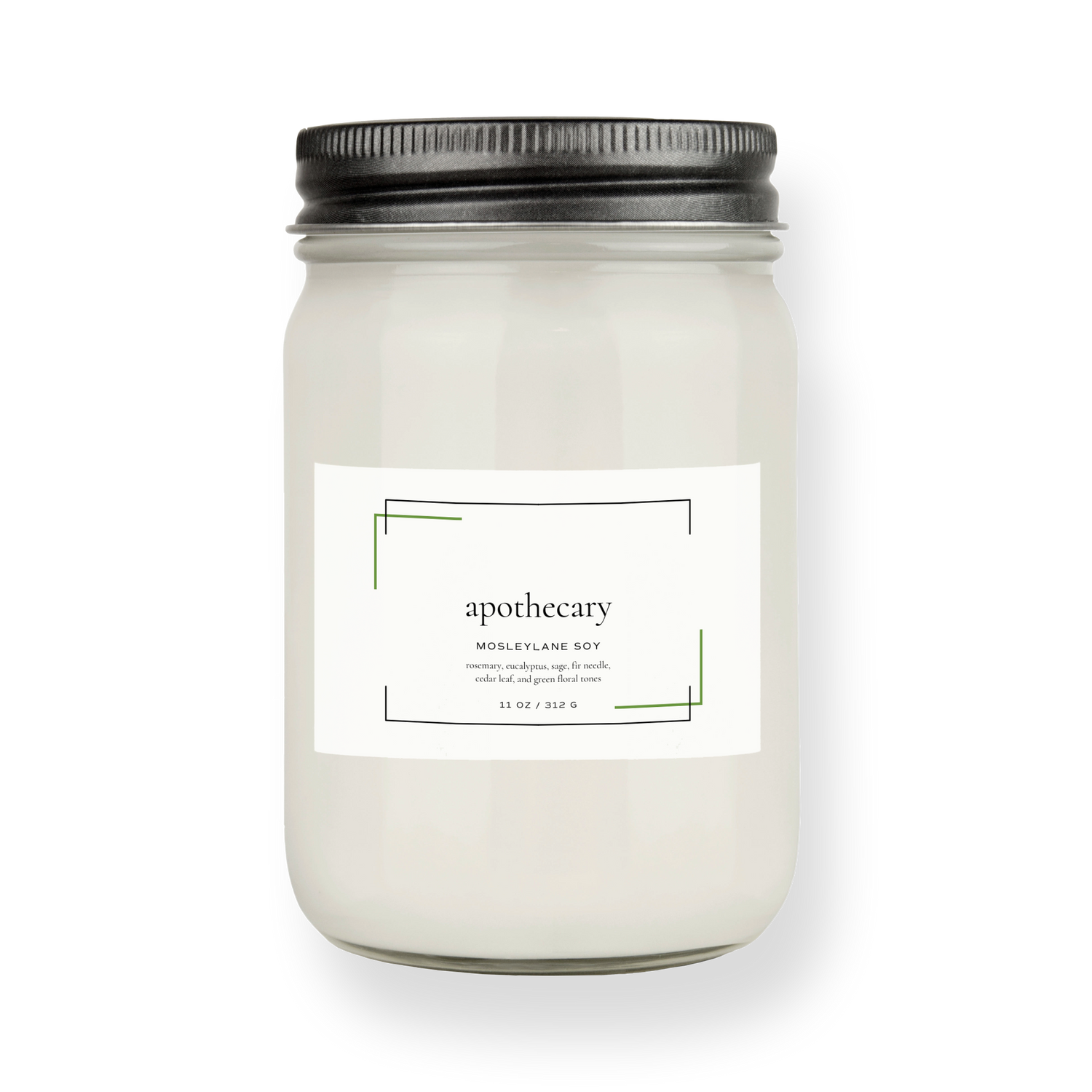 Apothecary · Mason Soy Candle