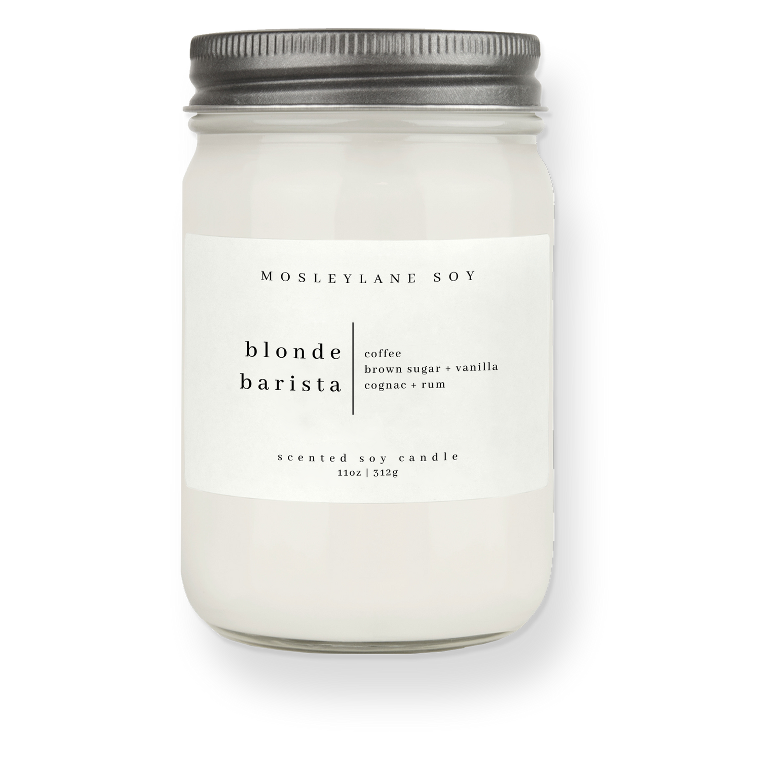 Blonde Barista · Mason Soy Candle