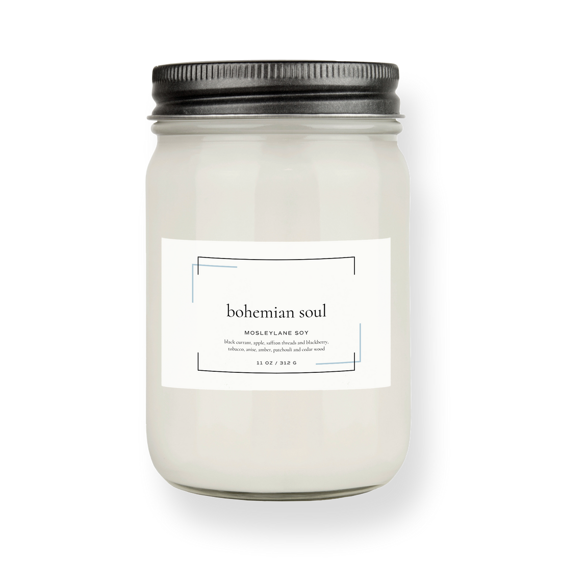 Bohemian Soul · Mason Soy Candle