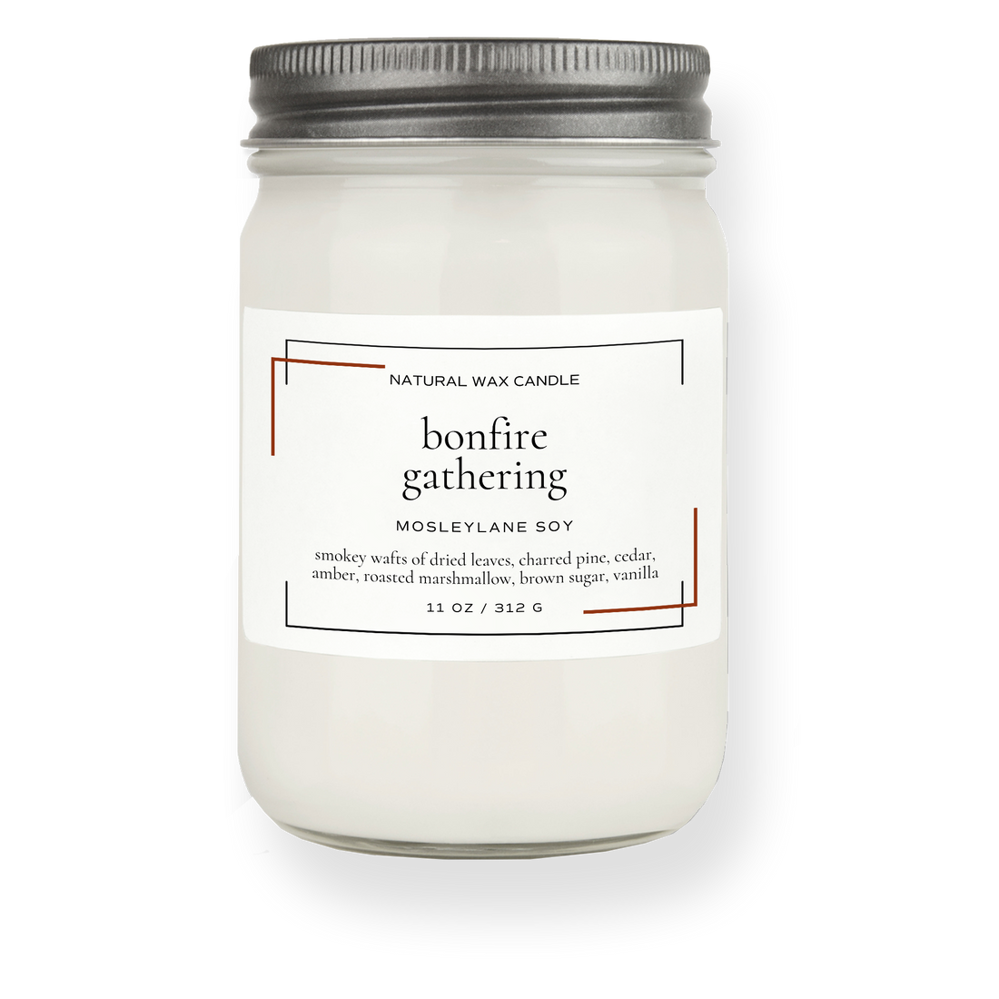 Bonfire Gathering · Mason Soy Candle