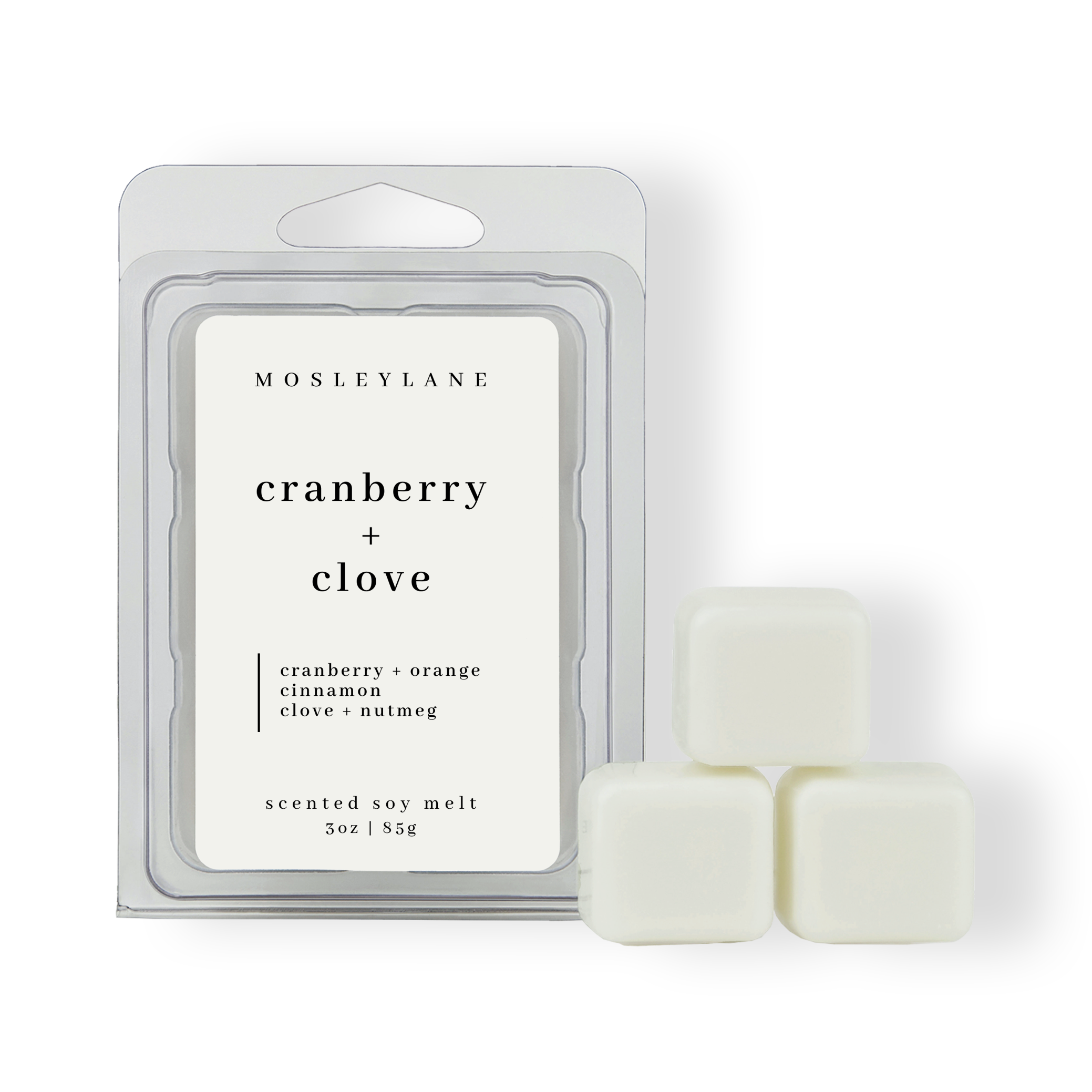 Cranberry + Clove · Soy Melt