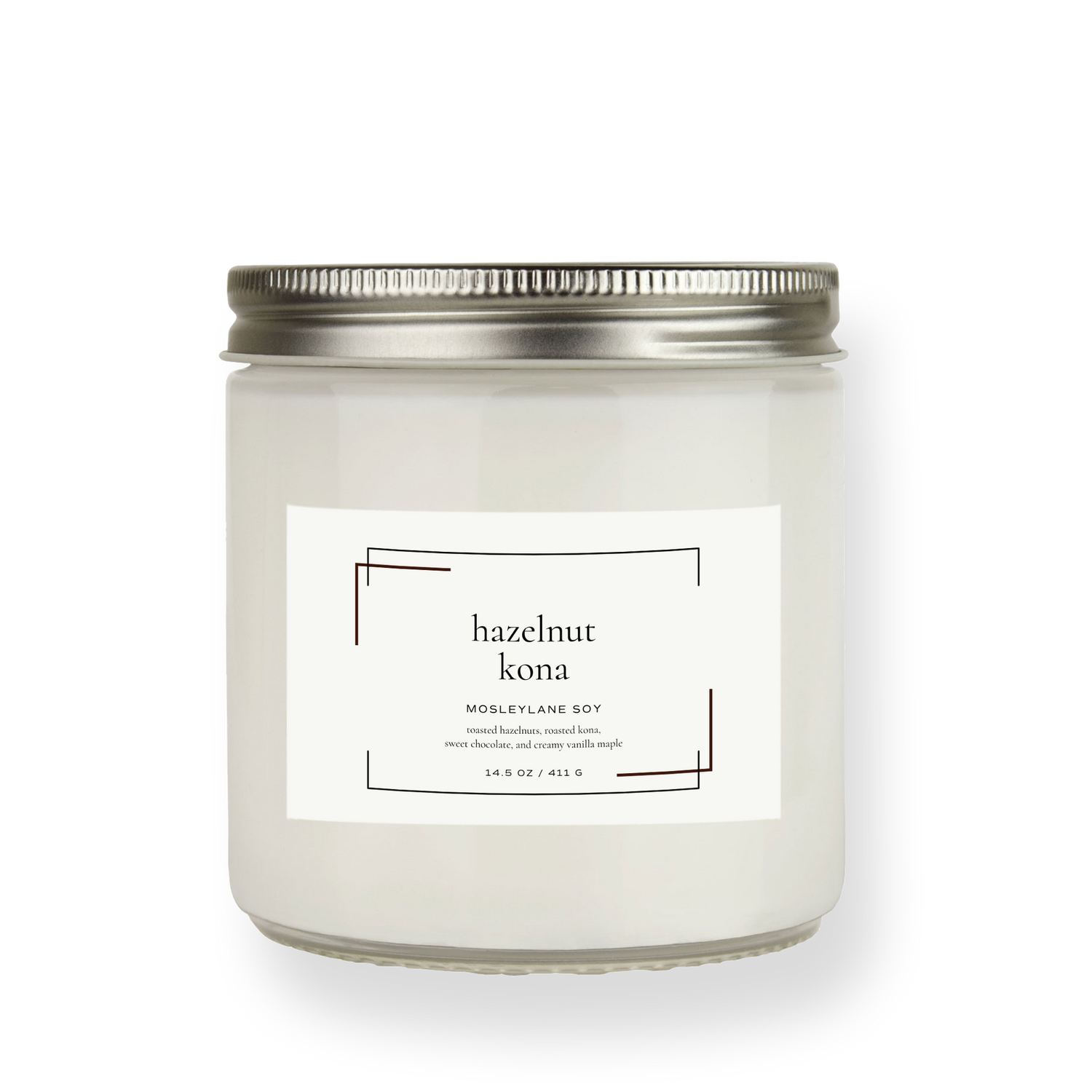 Hazelnut Kona · Studio Soy Candle