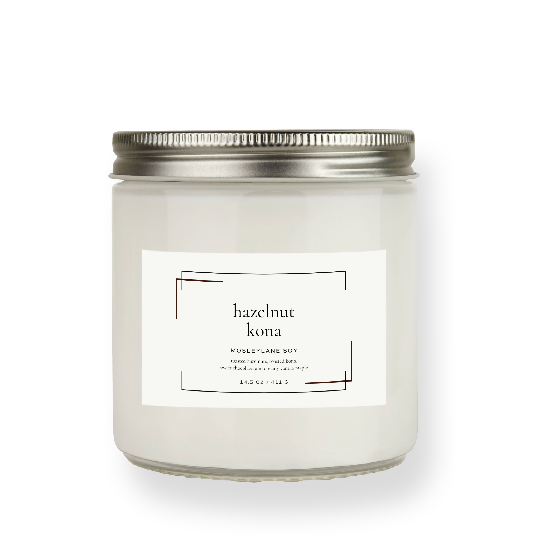 Hazelnut Kona · Studio Soy Candle