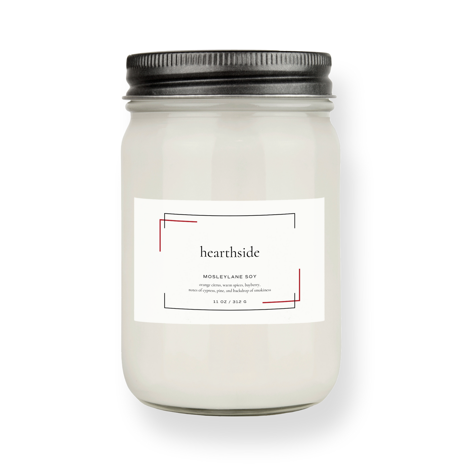 Hearthside · Mason Soy Candle