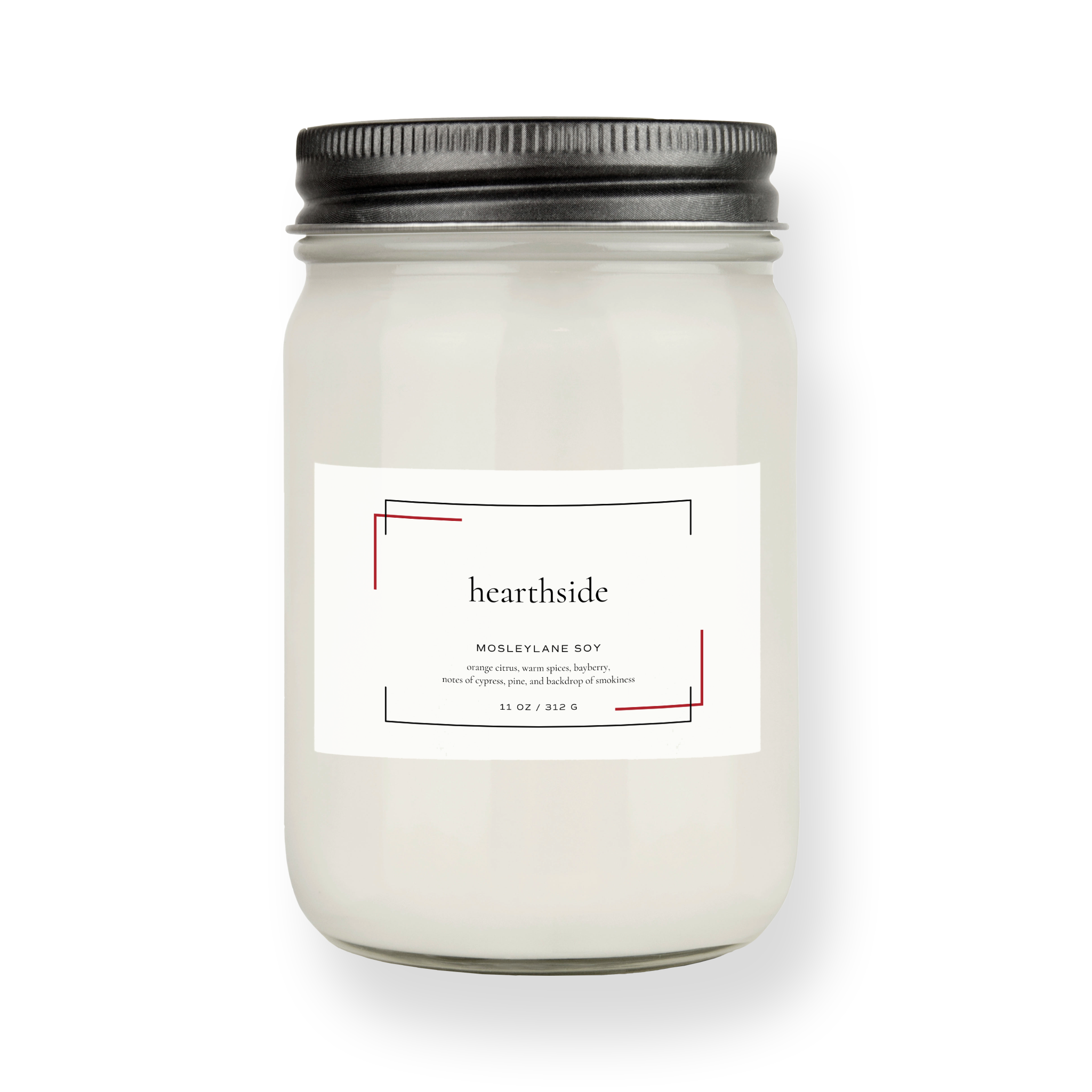 Hearthside · Mason Soy Candle