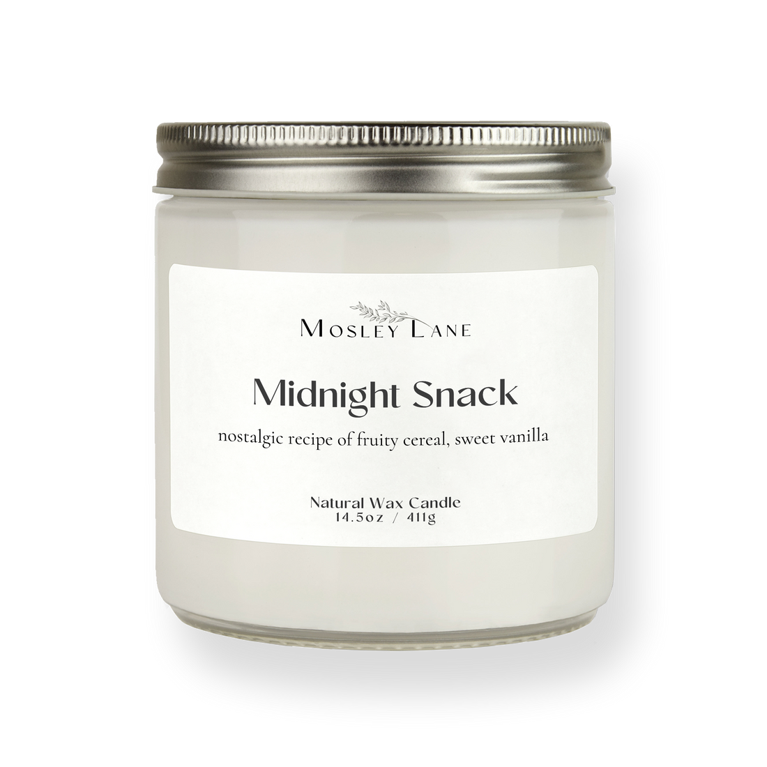 Midnight Snack · Studio · Coconut &amp; Soy Candle