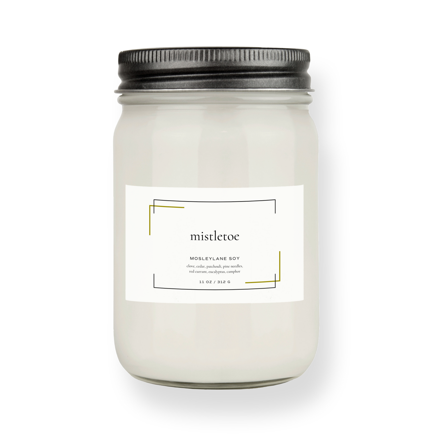 Mistletoe · Mason Soy Candle