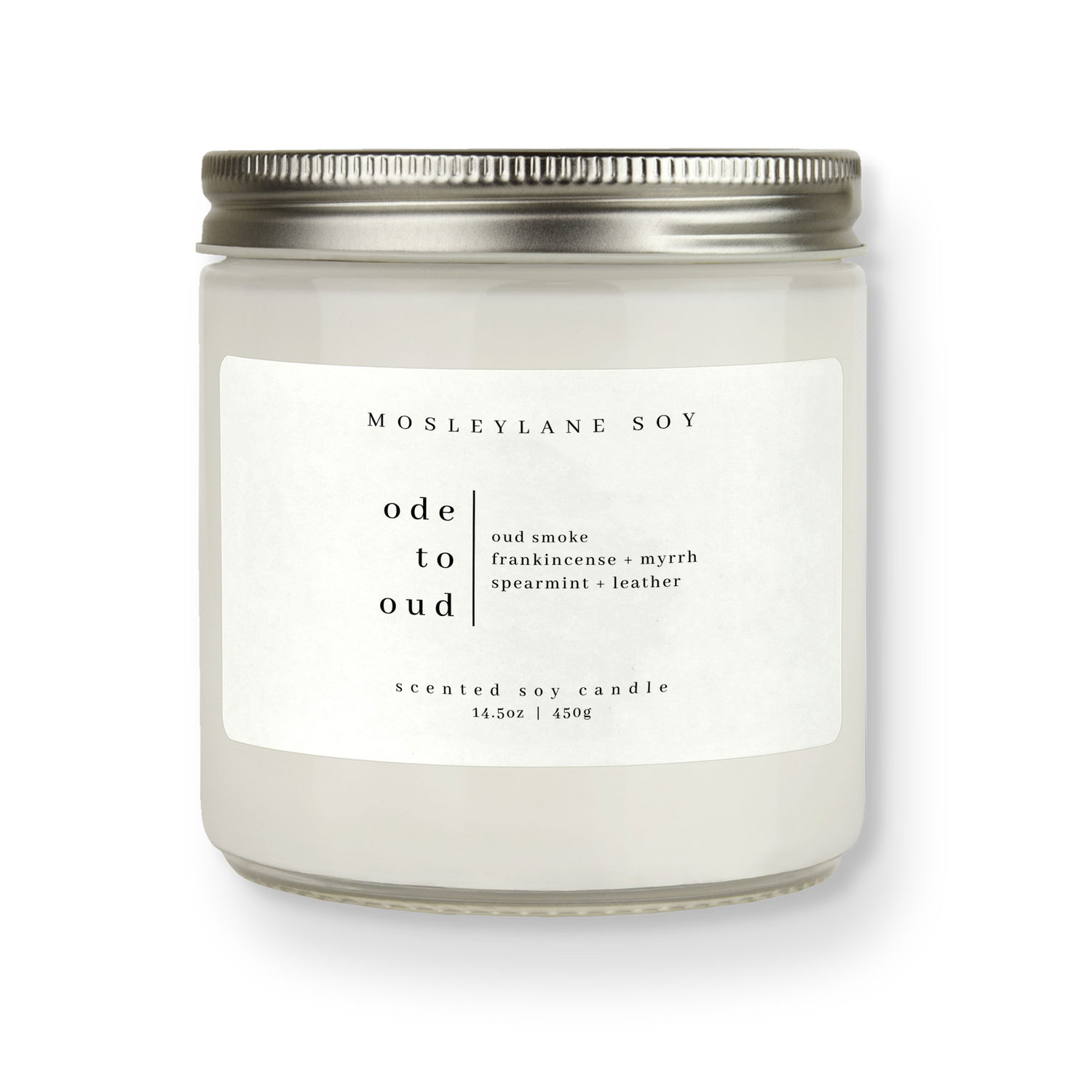 Ode to Oud · Studio Soy Candle