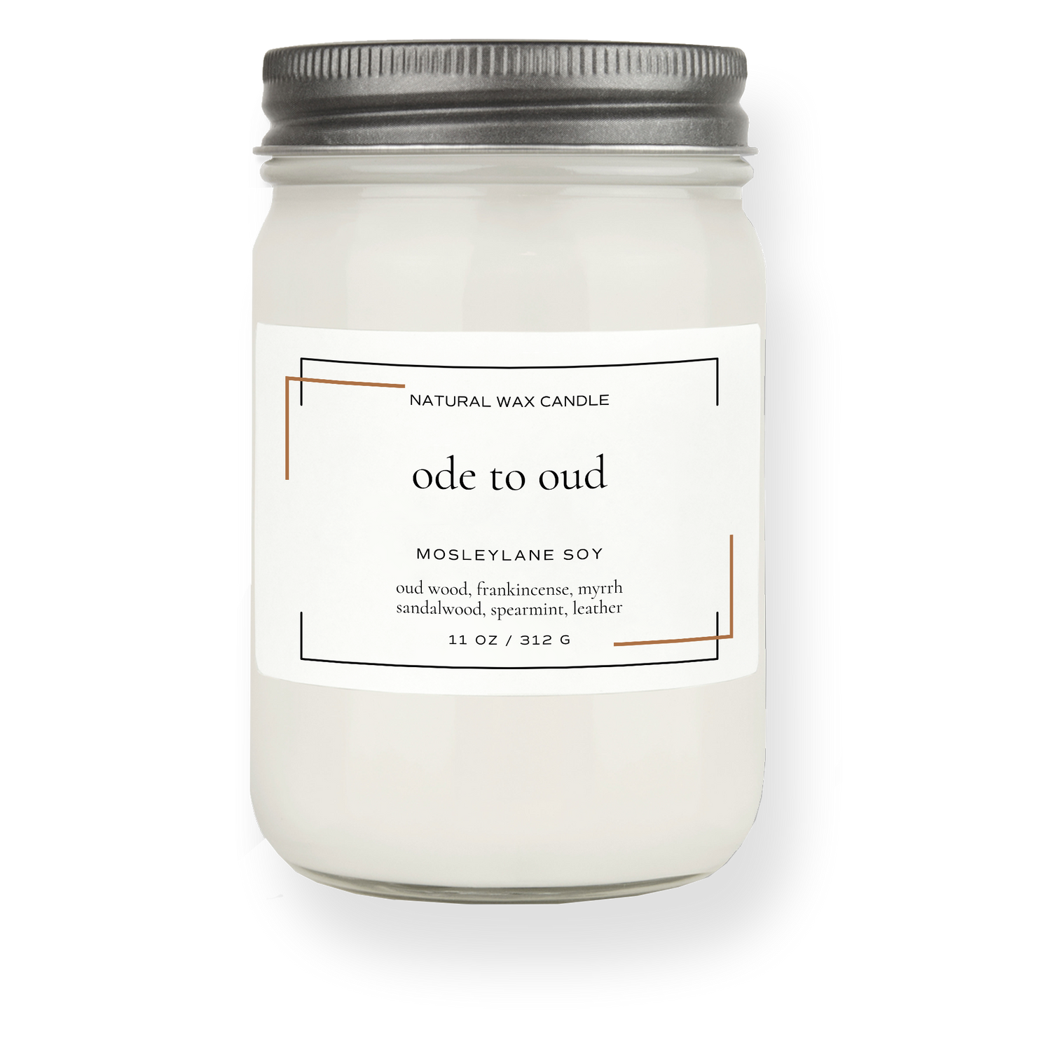 Ode to Oud · Mason Soy Candle