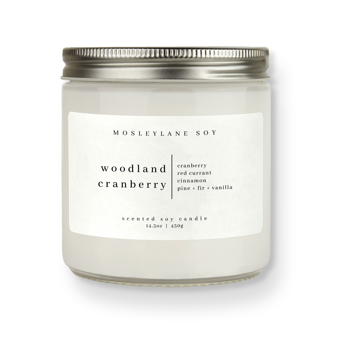 Woodland Cranberry · Studio Soy Candle